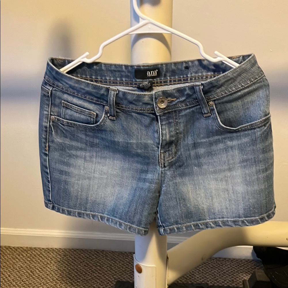 A.N.A Women's Blue Denim Shorts